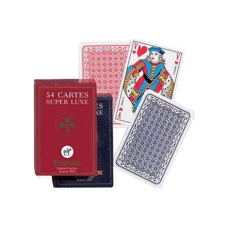 Jeux De 54 Cartes Classiques Carte à Jouer