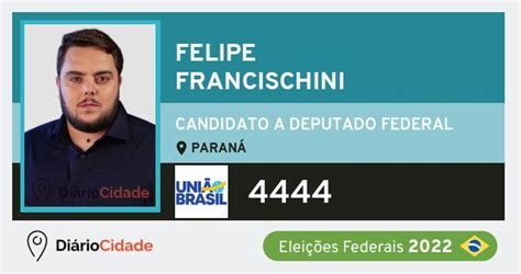 Felipe Francischini 4444 UNIÃO Candidato a Deputado Federal do Paraná