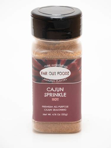 Cajun Sprinkle Hot Far Out Foodz