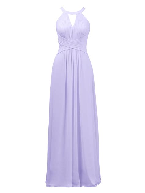 Alicepub Chiffon Bridesmaid Dresses Long Formal Dress For Women Party