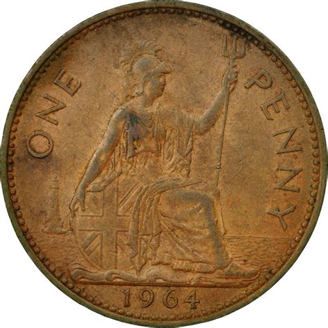 Penny 1964 Coin From United Kingdom Online Coin Club