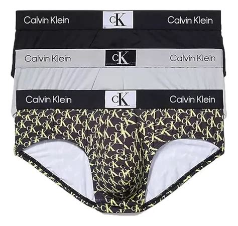 Trusa Calzon Calvin Klein Paq 3 Pzas Microfibra 100 Origina Meses