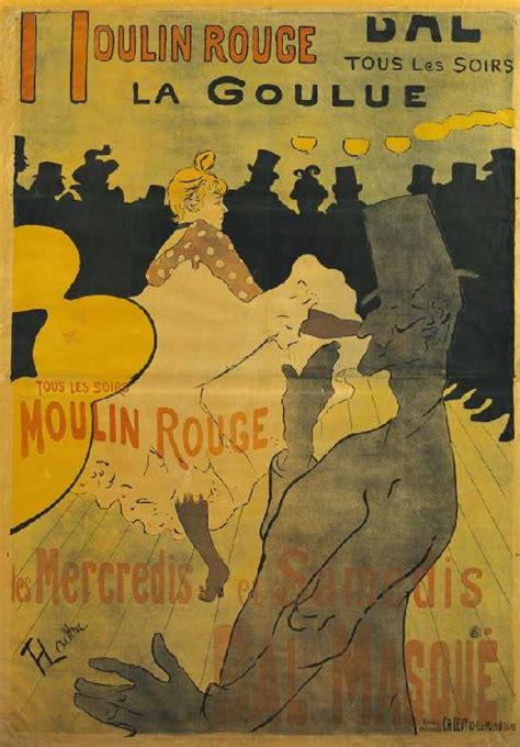 Moulin Rouge La Goulue Henri De Toulouse Lautrec Als Kunstdruck Oder