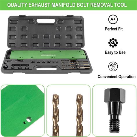 71500 Exhaust Manifold Bolt Stud Drill Template Removal Tool For Dodge