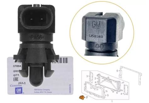 Sensor Temperatura Ar Externo Original Gm Onix 2020 2021 MercadoLivre