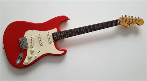 Squier Bullet Fender Stratocaster Red Catawiki