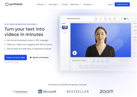 Synthesia Io A Review For Ai Marketing And Video Creation The