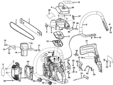 Exploring the Anatomy of Ryobi Chainsaw Parts: A Comprehensive Diagram