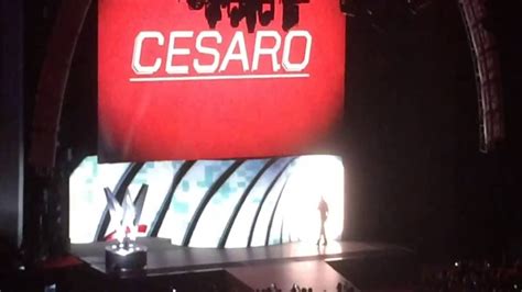 8 1 2016 Wwe Raw Atlanta Ga Cesaro Entrance Youtube