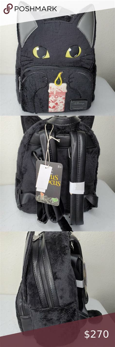 Loungefly Disney Hocus Pocus Binx Cat Backpack Loungefly Bag Cat