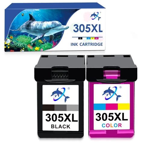 FINEST 4U 2 Cartouche D Encre 305 XL Compatible Avec HP 305 305XL Pour