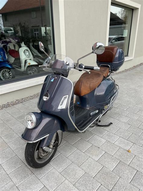 Piaggio Vespa Gtv I E In Grau Mit Topcase Kaufen Auf Ricardo