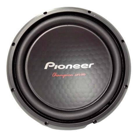 Woofer 12 Pulgadas Doble Bobina Pioneer Champions Meses Sin Intereses