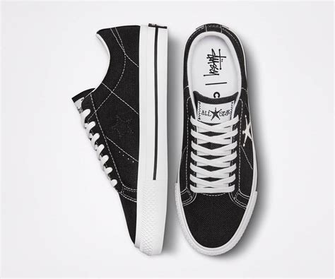 Converse X Stüssy One Star And Chuck 70 Black White