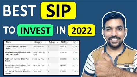 Finding Best Sip To Invest In 2022 For Long Term Mutual Funds Youtube