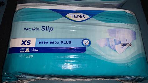 3 Pack Of 30 Tena Slip Plus Extra Small Incontinence AIDS Pants 90