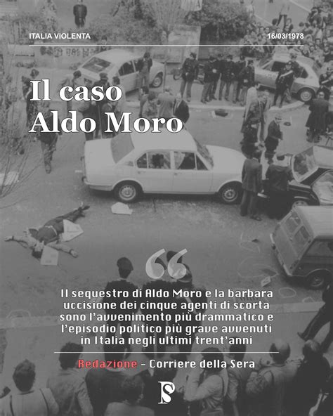 Il Caso Aldo Moro Pagine Di Storia