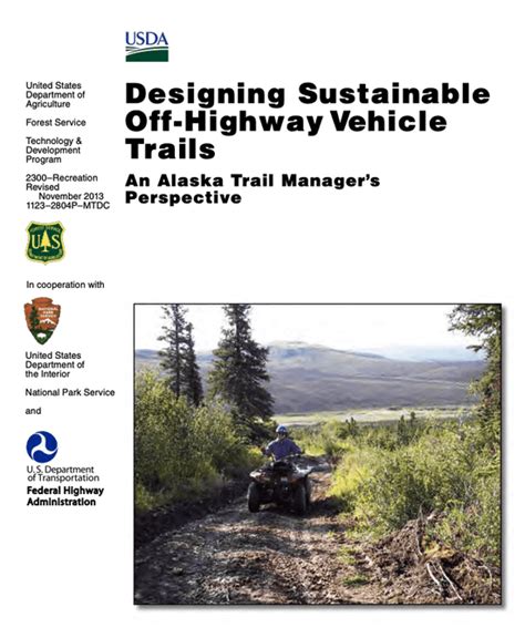 Designing Sustainable Off-Highway Vehicle Trails - American Trails