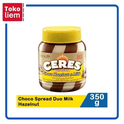 Jual Ceres Choco Spread Duo Milk Hazelnut G Di Seller Toko Liem