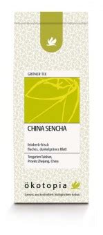 Ökotopia China Sencha Grüntee bio 100g naturPur Shop