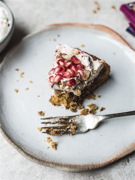 Chocolate Chip Hazelnut And Pomegranate Cake Gf Izy Hossack Top With Cinnamon Recipe