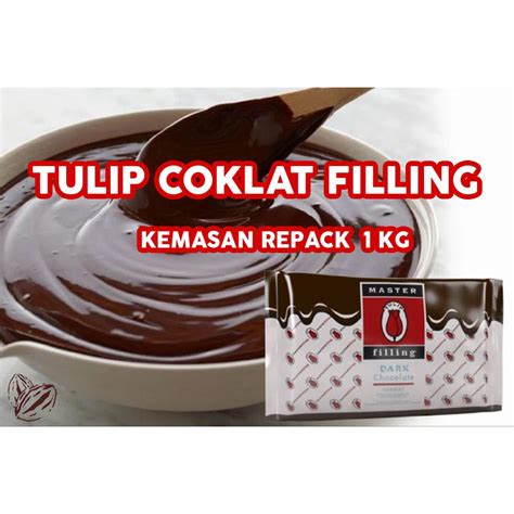 Jual Pasta Coklat Tulip Repack Kg Coklat Filling Tulip Chocolate