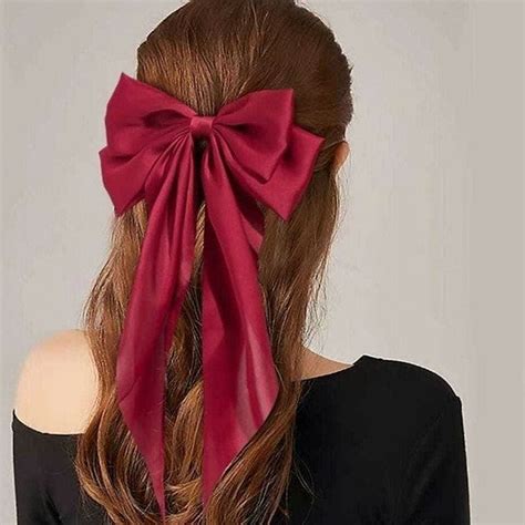 Infinite Women Ribbon Hair Tie Hair Accessories Bowknot Ribbons Braided