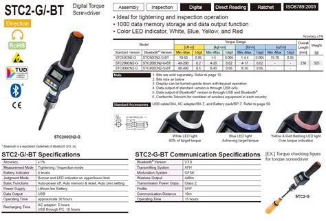 Ichiban Precision Sdn Bhd Tohnichi Tohnichi Digital Torque Screwdriver