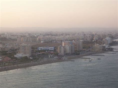 Aus Dem Flieger Kurz Vor The Dome Beach Hotel Resort Agia Napa