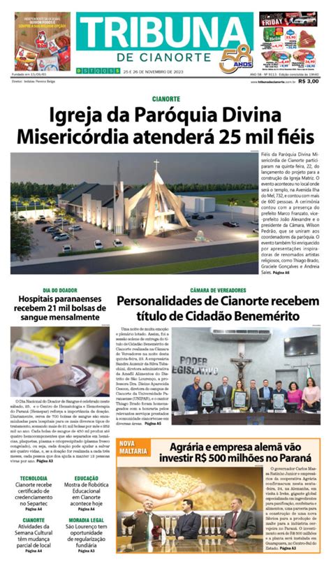 Capa Tribuna De Cianorte