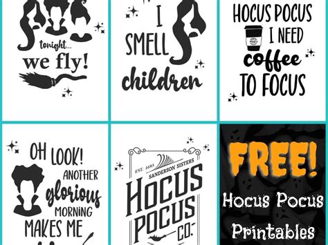 Printable Hocus Pocus Quotes Free Printable