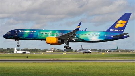 Icelandair Aurora Borealis Livery Tf Fiu B Arrivi Flickr