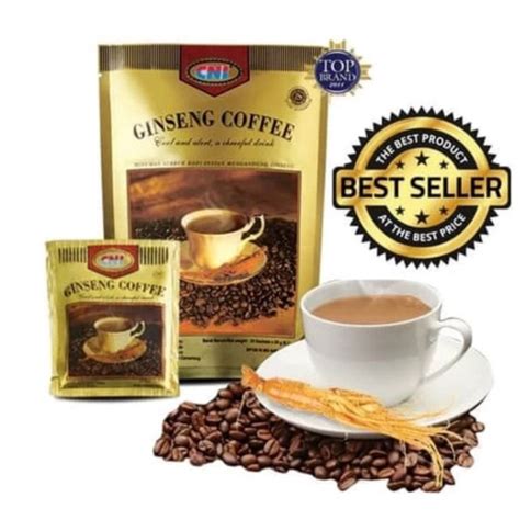 jual ginseng coffee cni saset kopi ginseng original shopee indonesia