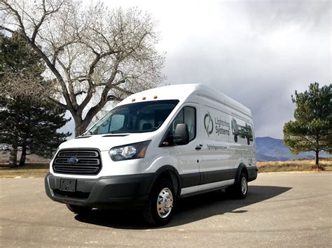 Lightning Systems Electric Ford Transit Vans Begin Deliveries This