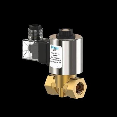 Aluminum Uflow Way Way Direct Acting Solenoid Valve Vac