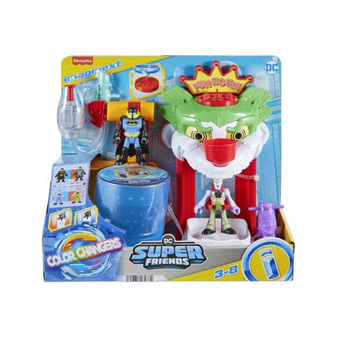 Imaginext Dc Super Friends Color Changers The Joker Funhouse | HMX55