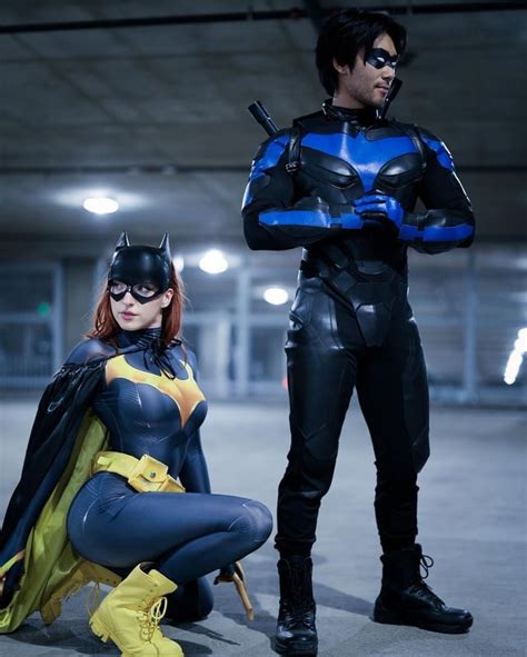 Fan Art Nightwing And Batgirl By Steel Scarlet Rdccomics