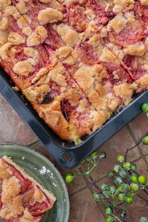 Bester Pflaumenkuchen Mit Streusel Vom Blech Zimtliebe Schnelle