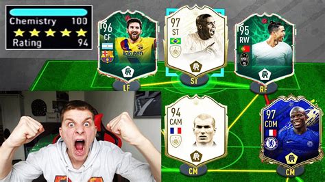 Ronaldo Prime Icon R Icon Zidane In Rated Fut Draft