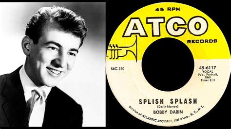 Bobby Darin Splish Splash 1958 Youtube