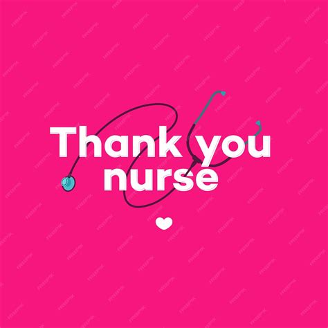 Premium Vector | Thank you nurse concept illustration medical staff