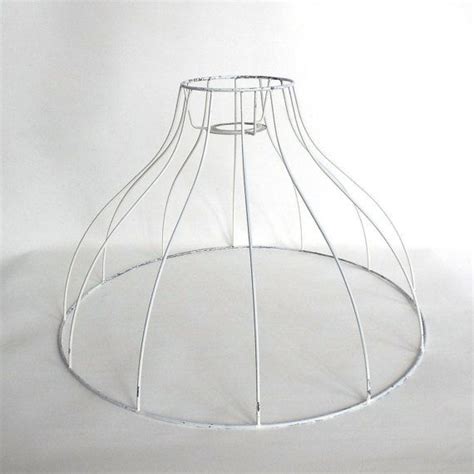 Lamp Shade Frame Wire Frame Authentic Vintage By Rvhills On Etsy