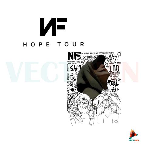 NF Rapper Tour 2023 PNG NF Hope Album PNG Download