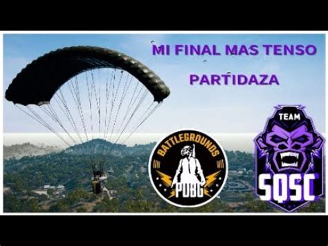 Mi Final Mas Tenso Partidaza Pubg Ps Youtube