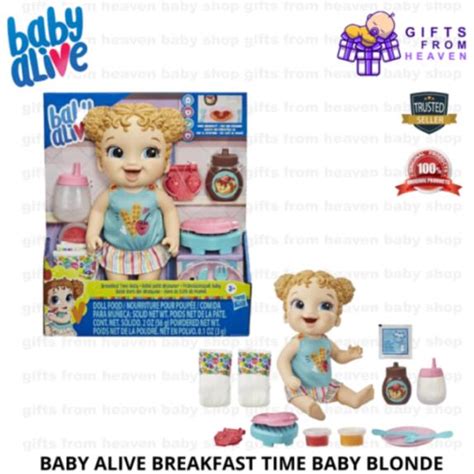 BABY ALIVE BREAKFAST TIME BABY BLONDE