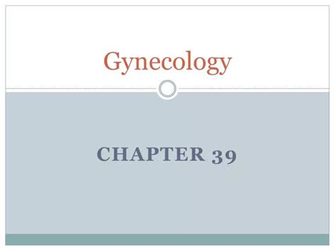 Ppt Gynecology Powerpoint Presentation Free Download Id2029956