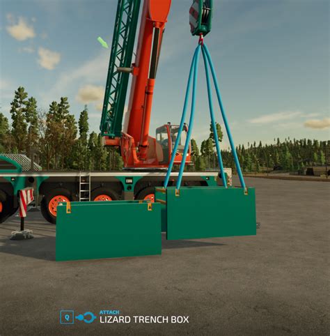 Trench Box by Critical Lift and Transport Sim Team