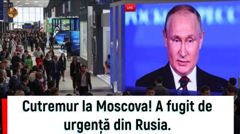 Cutremur la Moscova A fugit de urgență din Rusia YouTube