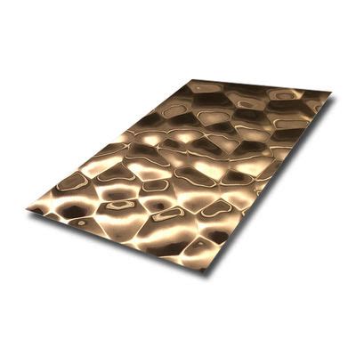 Grade B Ba No Finish Ss Steel Sheet Honeycomb Texture Stainless