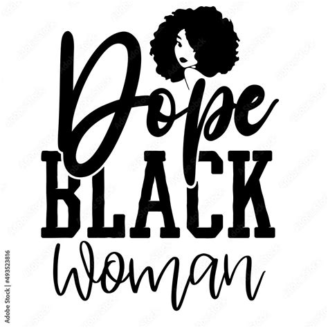 Grafika Wektorowa Stock Afro Woman Svg Bundle Afro Girl Svg Afro Svg